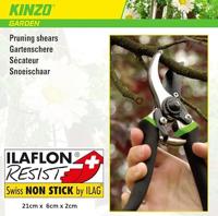 Kinzo Snoeischaar 21 cm Grijs/Groen - thumbnail