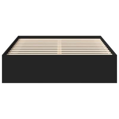 Bedframe zwart 140x200 cm