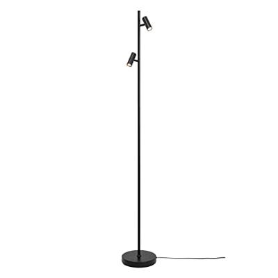 Vloerlamp Zwart LED Verstelbaar Moodmaker Omari 141 cm Vloerlamp Zwart LED Verstelbaar Moodmaker Omari 141 cm