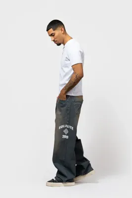 Equalité Fem Baggy Jeans Heren Donkerblauw - Maat 28 - Kleur: Donkerblauw | Soccerfanshop