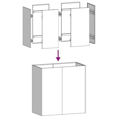 Plantenbak roestig 80x40x80 cm weervast staal Plantenbak roestig 80x40x80 cm weervast staal