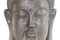 Decoratieve figuren DKD Home Decor 30 x 29 x 58 cm Bruin Boeddha Orientaals - thumbnail