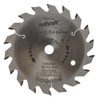 Wolfcraft Handcirkelzaagblad | HM | 30 Zähne | Ø210mm | 1 stuk - 6381000 - thumbnail