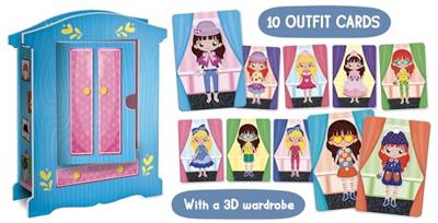 Houten pop om fantastische outfits te creëren - LISCIANI - Montessori-methode