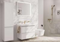 Hansgrohe Tecturis E ééngreeps wastafelkraan 110 Fine CoolStart met afvoerplug, Brushed Bronze - thumbnail