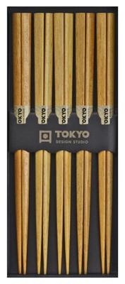 Eetstokjes Set - Tokyo Design Studio - Licht Hout - 5 paar