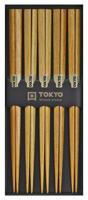 Eetstokjes Set - Tokyo Design Studio - Licht Hout - 5 paar - thumbnail