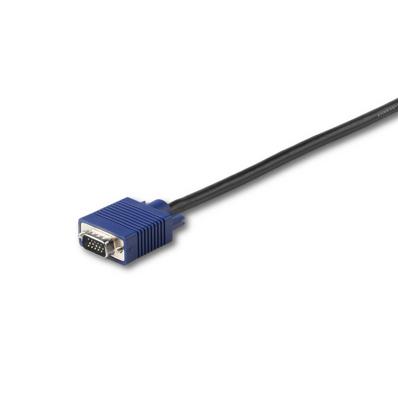 .com 10 ft. (3 m) USB KVM Cable for  .com Rackmount Consoles - VGA and USB KVM Console Cable (RKCONSUV10) - Video/USB kabel - mini-VGA (M) naar USB, HD-15 (VGA) (M) - 3 m - voor P/N: RKCONS1701, RKCONS1708K, RKCONS1716K, RKCONS17HD, RKCONS1908K, RKCONS1916...