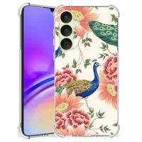 Case Anti-shock voor Samsung Galaxy A35 Pink Peacock - thumbnail