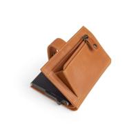 Pasjeshouder leer - met naam - Bruin - thumbnail