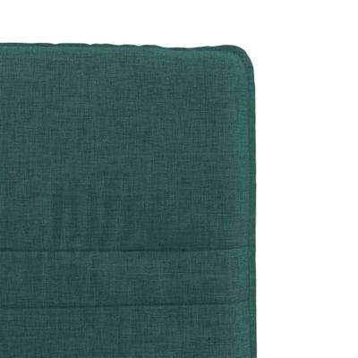 Eetkamerstoelen 2 st stof donkergroen