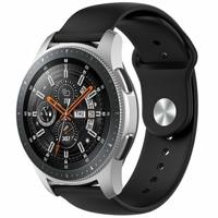By Qubix - Rubberen sportband - Zwart - Compatible met Xiaomi Redmi Watch 5 Active/Redmi Watch 5 Lite - Compatible Xiaomi bandje - thumbnail