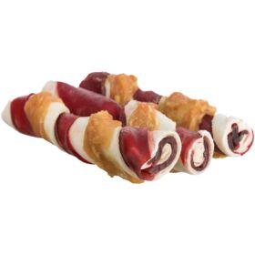 TRIXIE DENTA FUN BARBECUE CHICKEN CHEWING ROLLS 6X80 GR 12 CM