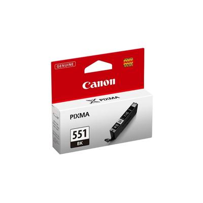 Canon inktcartridge CLI-551BK, 1.795 pagina's, OEM 6508B001, zwart