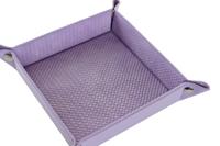 Valet Tray DKD Home Decor Lila Romantiek 20 x 20 x 4 cm - thumbnail