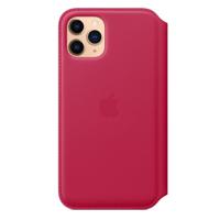 Apple leather Folio case iPhone 11 Pro Raspberry - thumbnail