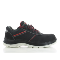 Safety Jogger Vallis Laag S3 | Zwart/Rood | Maat 40 - 00.118.071.40 - thumbnail