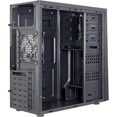 Inter-Tech B-02 RGB Tower PC-behuizing Zwart