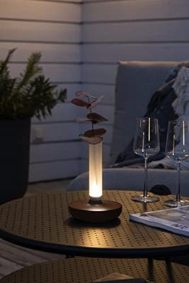 KonstSmide Oplaadbare tafellampBiarritz roestbruin - 7827-973