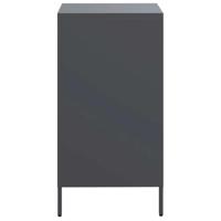 Dressoir 35x39x73,5 cm koudgewalst staal antracietkleurig - thumbnail