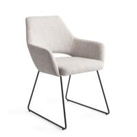 Jesper Home Eetkamerstoel 'Yanai' Slide Black, kleur Pigeon - thumbnail