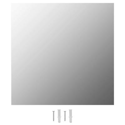VidaXL Wandspiegel vierkant 50x50 cm glas VidaXL Wandspiegel vierkant 50x50 cm glas