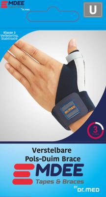 Emdee Verstelbare Pols-Duim Brace Emdee Verstelbare Pols-Duim Brace