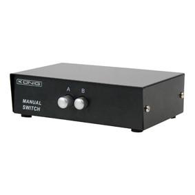 Konig 2-poorts VGA-computerschermschakelaar