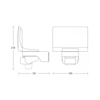 Steinel Led schijnwerperXled Home 2 grijs - 33057 - thumbnail