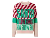 esmara Dames kersttrui (M (40/42), Lichtroze) - thumbnail