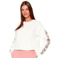 Guess Cymone Trainingspak Dames Beige - Maat S - Kleur: Beige | Soccerfanshop - thumbnail