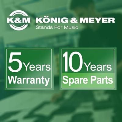 Konig & Meyer 23800 microfoon houder zwart - thumbnail