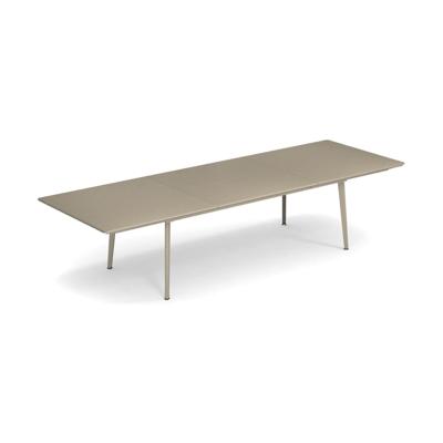 EMU Plus4 tuintafel uitschuifbaar 220/330x110 cm taupe