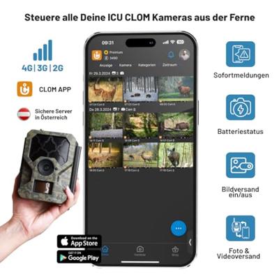 ICU CLOM Cam-S Wildcamera Tarn-groen