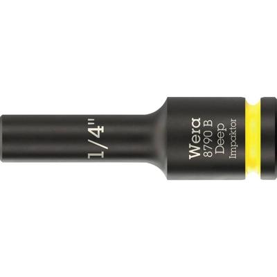 Wera 8790 B Impaktor Deep 05005564001 Dop (zeskant) Dopsleutelinzetstuk 1/4 Wera 8790 B Impaktor Deep 05005564001 Dop (zeskant) Dopsleutelinzetstuk 1/4