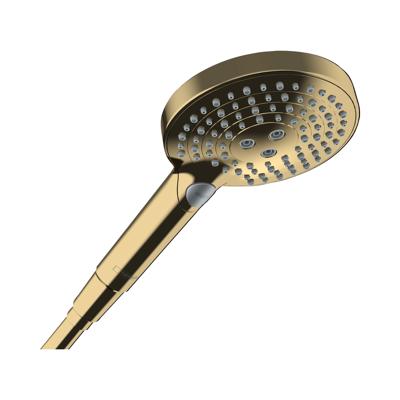 Hansgrohe Handdouche Raindance Select S PowderRain 120 3jet Gepolijst Goud Hansgrohe Handdouche Raindance Select S PowderRain 120 3jet Gepolijst Goud