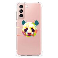 Samsung Galaxy S21 FE Stevig | Bumper Hoesje | Panda Color - thumbnail