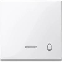 Merten 435819 Wipschakelaar bel Afdekking System M, 1-M, M-Smart, M-Plan, M-Creativ Polar-wit (glanzend) 1 stuk(s) - thumbnail