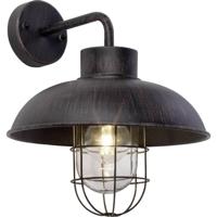 Brilliant Portland 96297/06 Buitenlamp (wand) LED E27 60 W Zwart - thumbnail