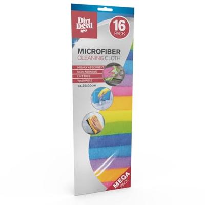 Microvezeldoek Dirt Devil 30 x 30 cm 16 Stuks