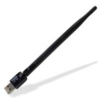 Verstelbare WLAN USB-antenne Xoro HWL 155N, voor Xoro SMART receiver, PC, Windows, Linux, Raspberry Pi, 5 dBi antenneversterking, ondersteunt WEP/WPA/WPA2 - thumbnail