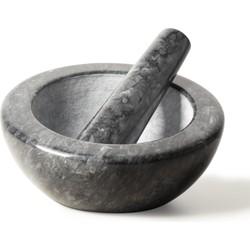 Gusta Vijzel 16.5cm Donkergrijs marmer Gusta Vijzel 16.5cm Donkergrijs marmer