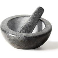 Gusta Vijzel 16.5cm Donkergrijs marmer - thumbnail