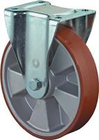 BS Rollen Bokwiel voor zware lasten | wiel-d. 150 mm draagvermogen 550 kg | gegoten polyurethaan | 135 mm 110 mm | 1 stuk - L610.B90.150 L610.B90.150 - thumbnail