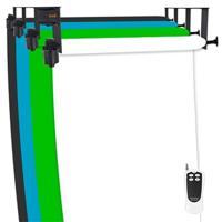 StudioKing achtergrond systeem elektrisch b-4we voor 4 rollen - thumbnail