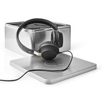 Nedis FSHP100AT Bedrade Koptelefoon Met Geweven Stof Bekleed On-ear Audiokabel 1,2 M Antraciet / Zwart - thumbnail