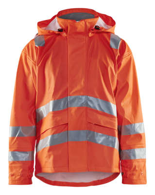 Blåkläder Regenjas High-Vis LEVEL 2 43022003 | High-Vis Oranje | Maat L - 7330509368299