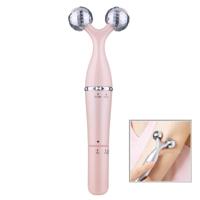 3 in 1 draagbare elektrische oog Massager dubbele kin gezicht lift lichaam nek massage roller anti rimpel 3D Facial massage machine (Rose goud) - thumbnail