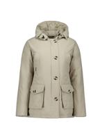4 Pocket Parka HRG0428-FW24 907 Taupe Plaza - thumbnail