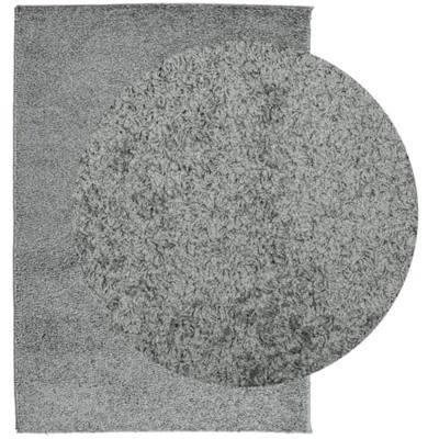 VidaXL Vloerkleed pamplona shaggy hoogpolig modern 140x200 cm groen - thumbnail